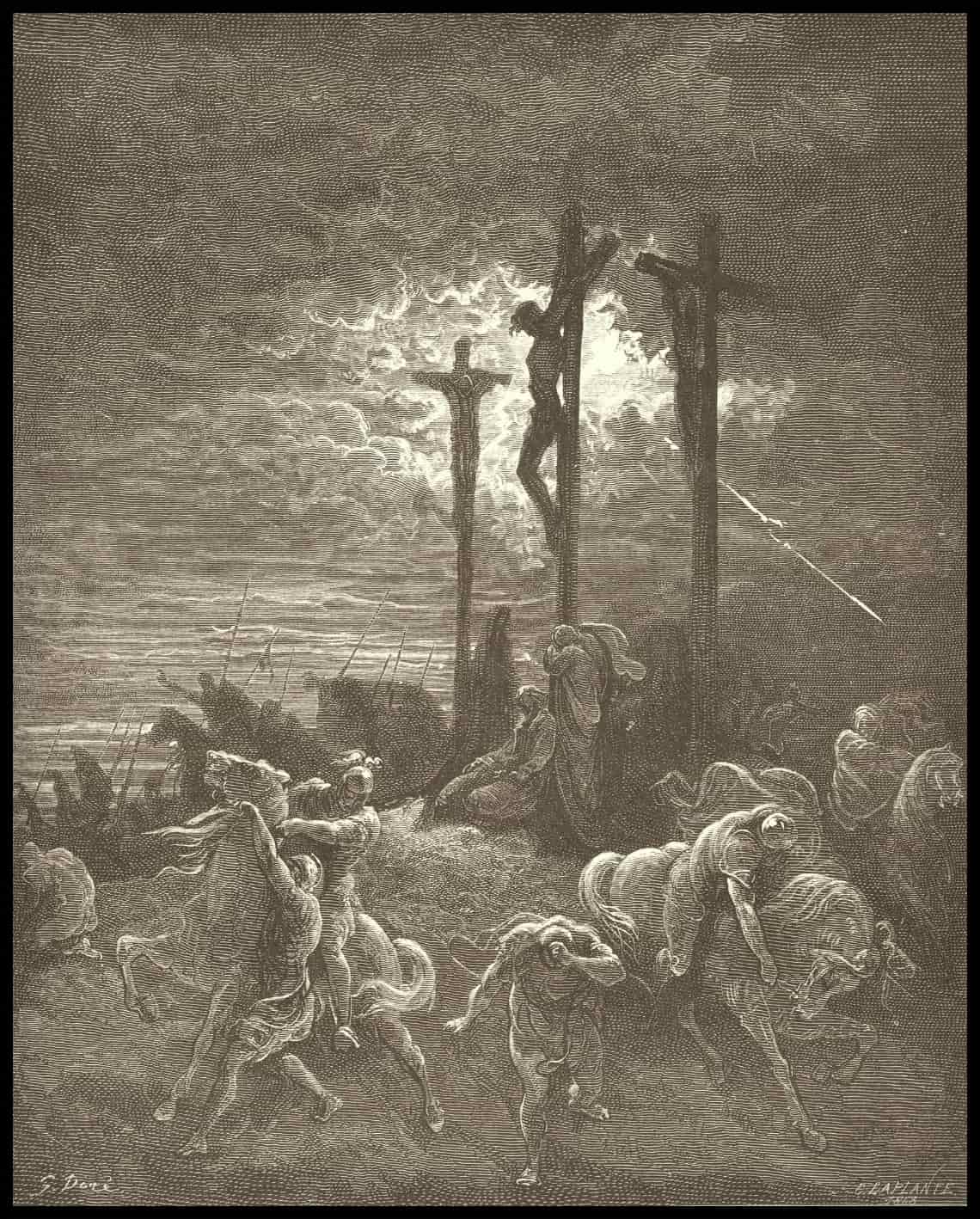 L'obscurité à la crucifixion