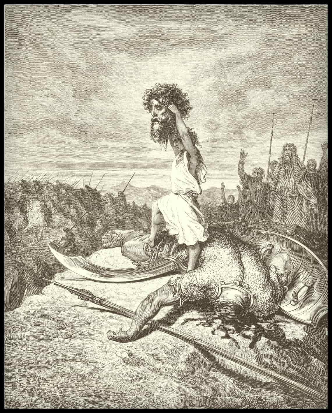 David slays goliath