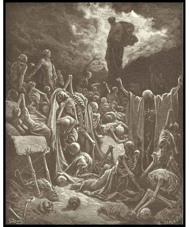 Ezekiels vision of the valley of dry bones