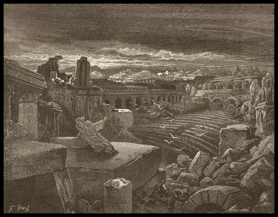 La vision d'Isaïe de la destruction de Babylone