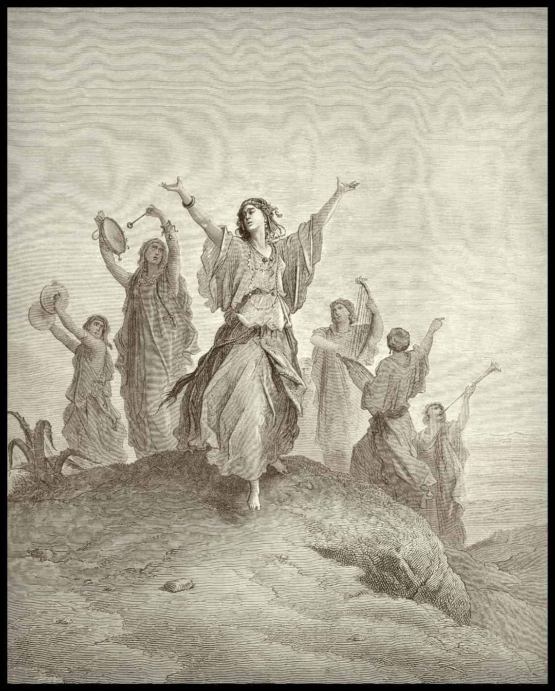 La fille de Jephté vient rencontrer son père