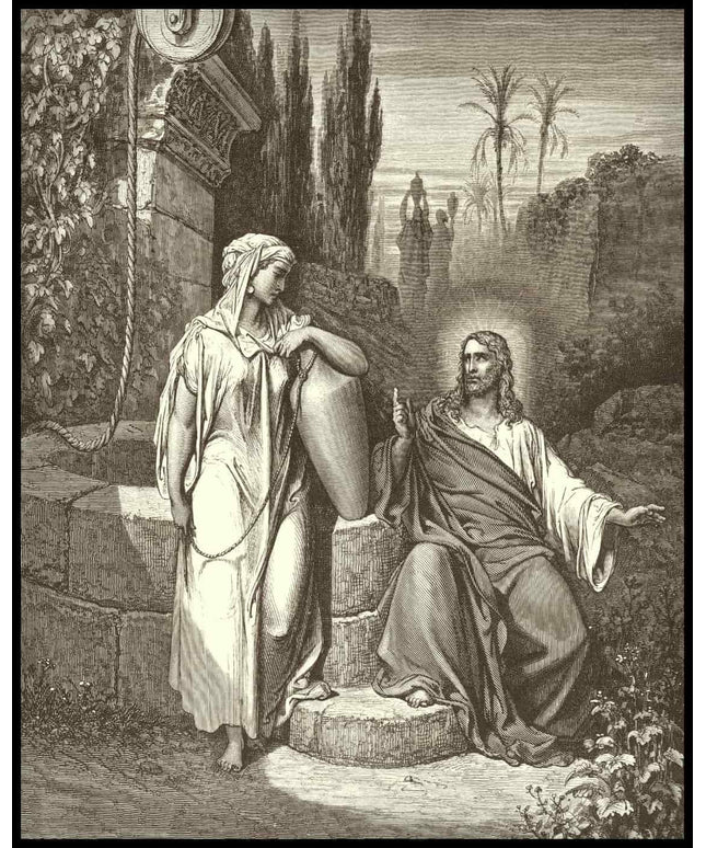 Jesus and the woman of samaria