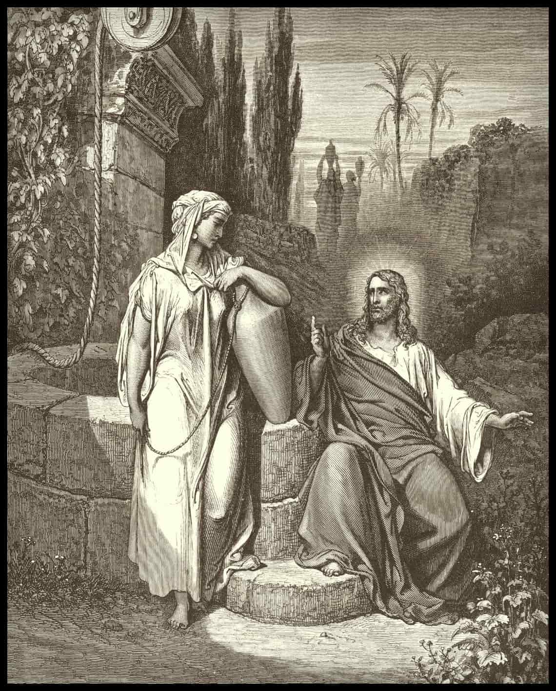 Jésus et la femme de Samarie