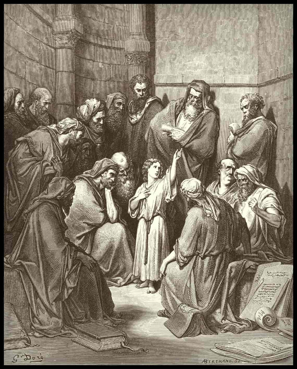 Jésus interroge les docteurs