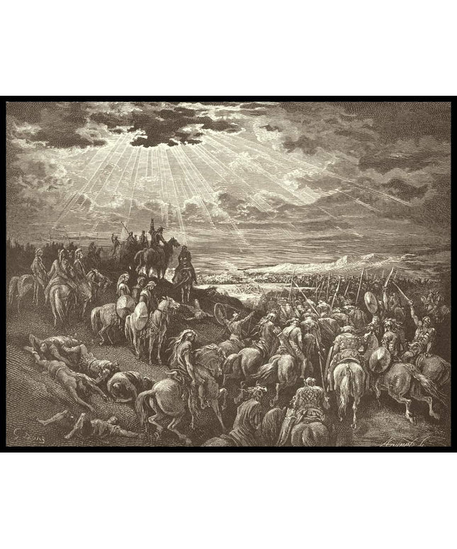 Joshua commands the sun to stand still