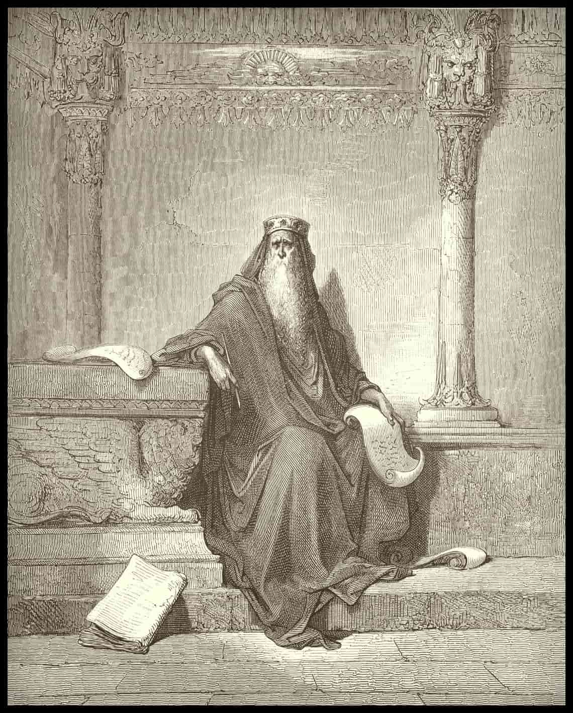 King solomon dans la vieillesse