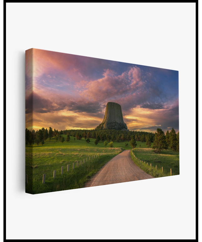 Devils Tower Leinwand