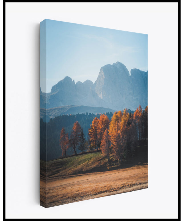 Dolomiten Leinwand