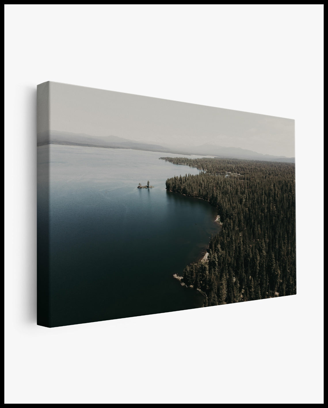 Eibsee Lake View Canvas