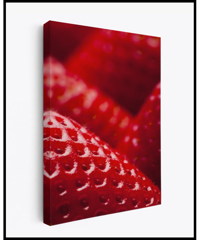 Erdbeeren Leinwand
