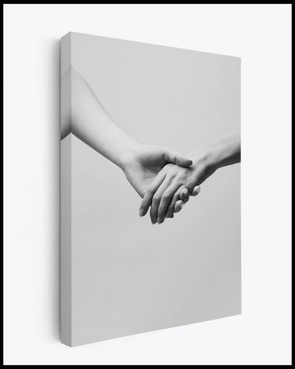 Holding Hands Canvas