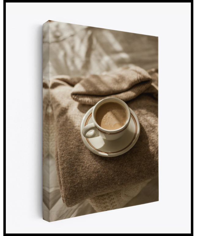 Cappuccino Leinwand