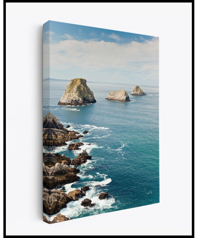 Küste Leinwand