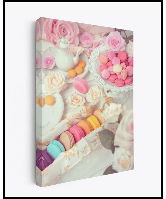 Macarons Leinwand