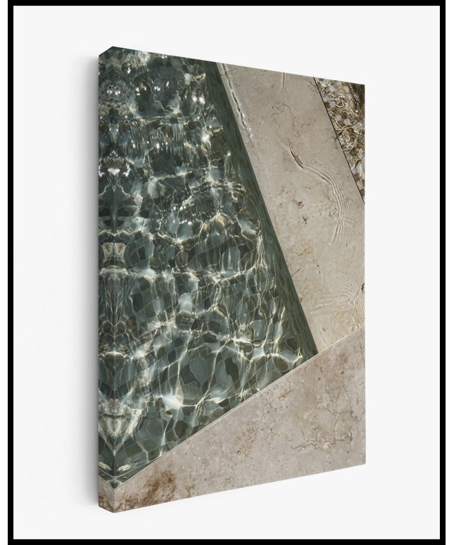 Marble Swimming Pool Canvas