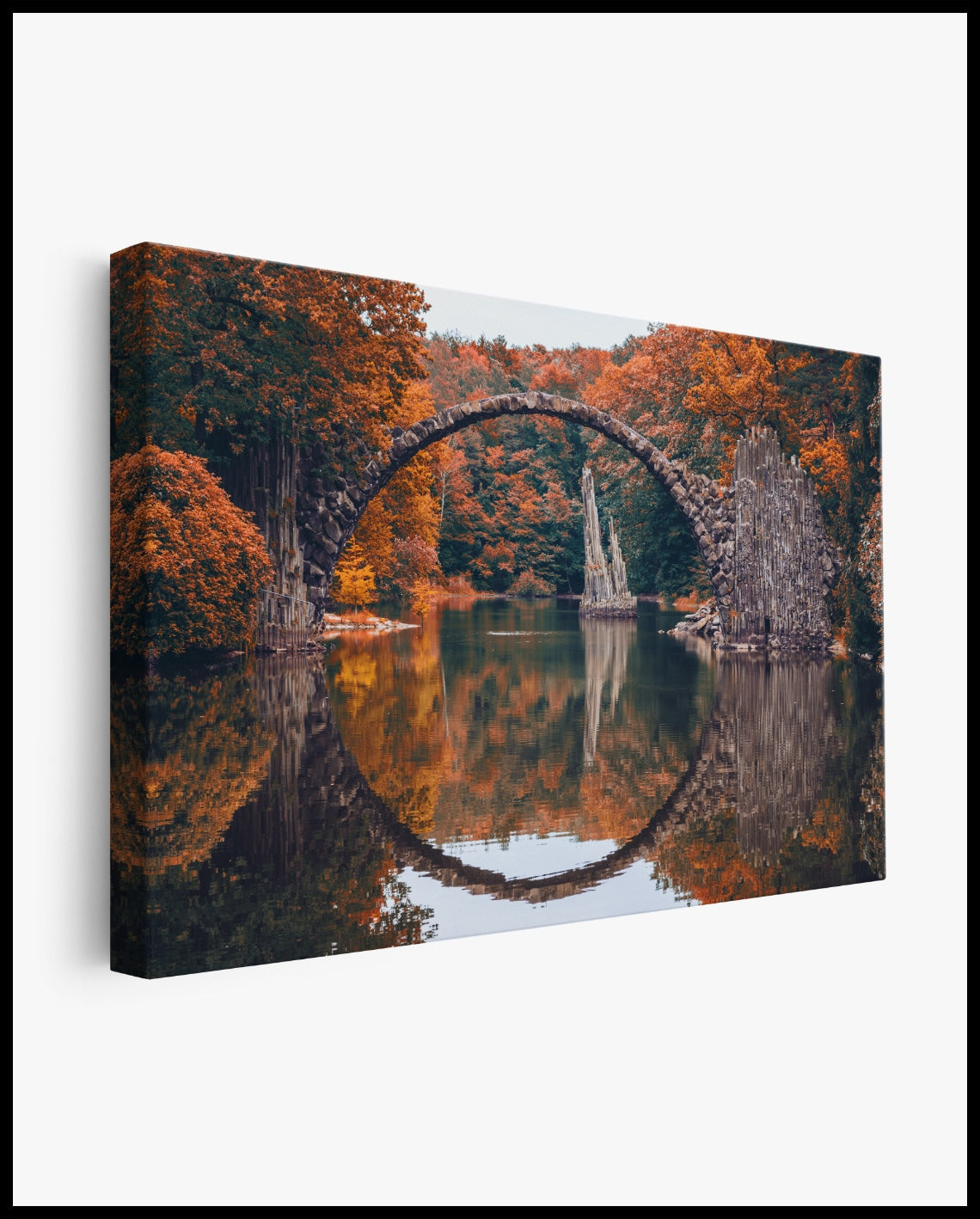 Rakotzbridge Saxony Canvas