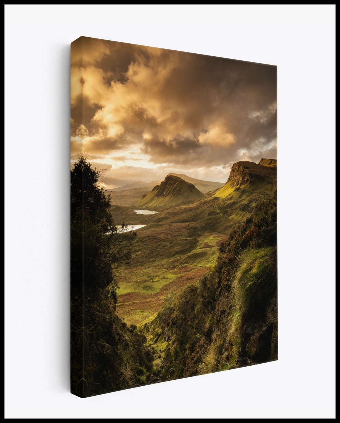Scottish Mountain Landscape Canvas