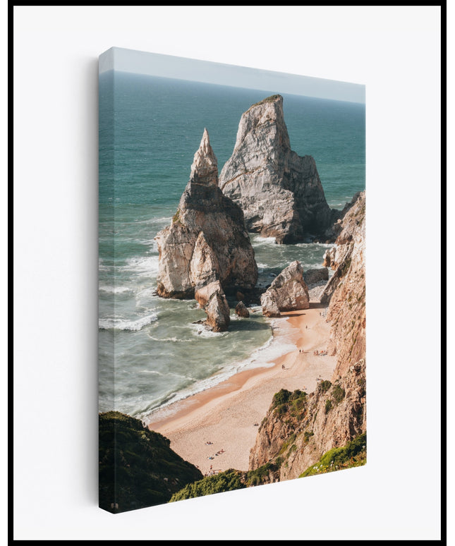 Praia da Ursa Leinwand