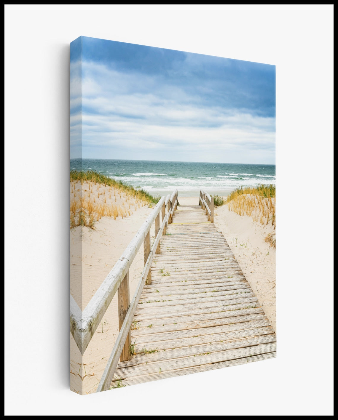 Chemin de la plage Toile