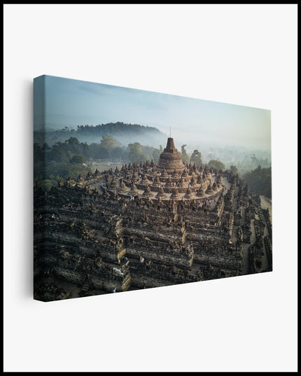 Buddhist Borobudur Temple Canvas