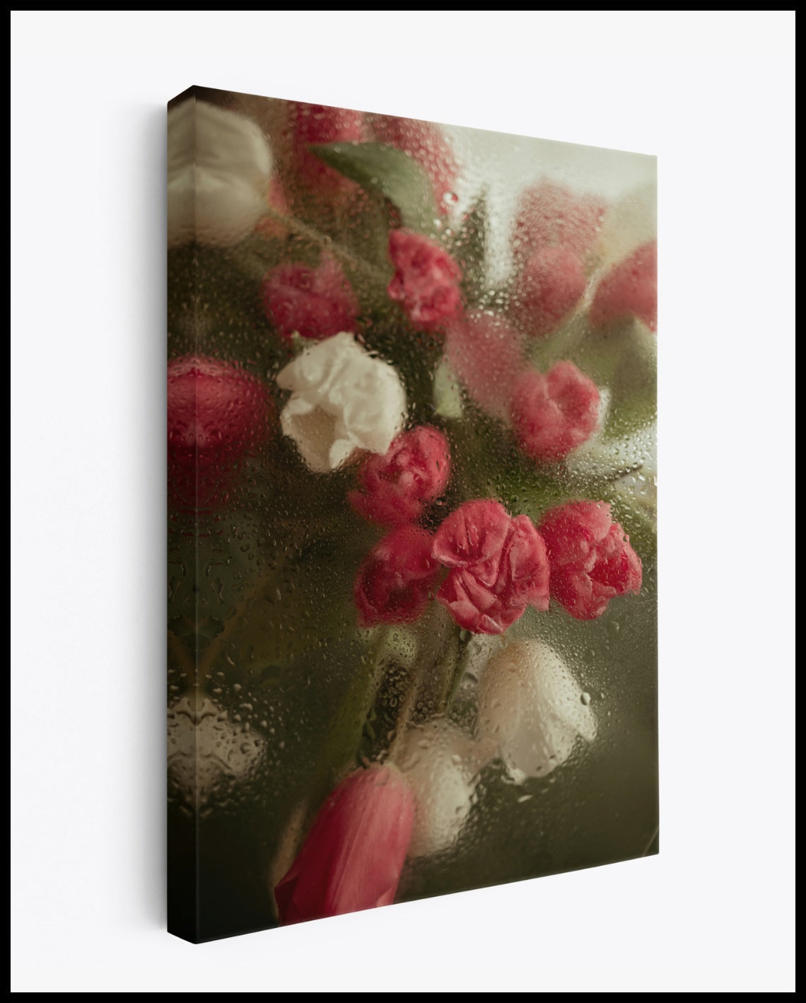 Toile de tulipes