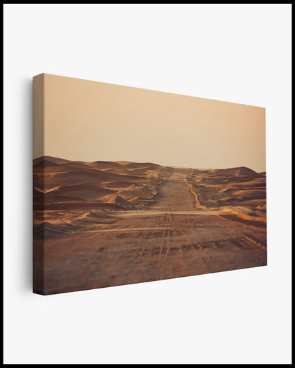 Desert Road Canvas