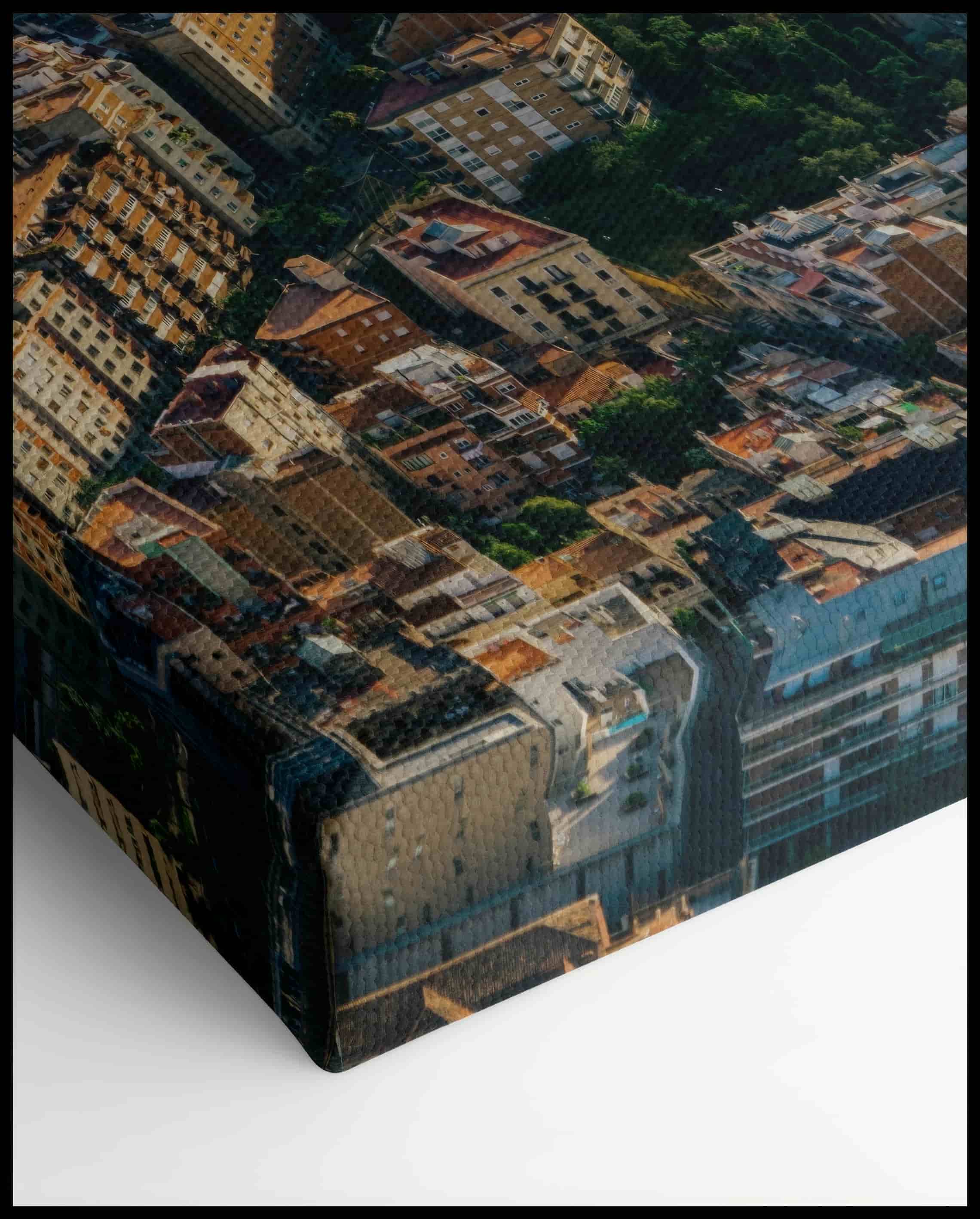 Barcelona Leinwand