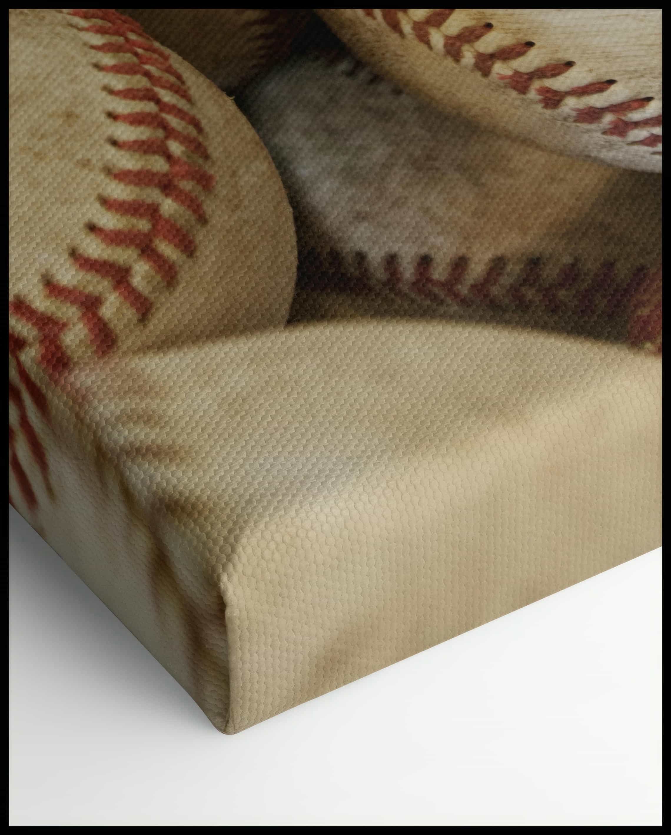 Baseball Leinwand