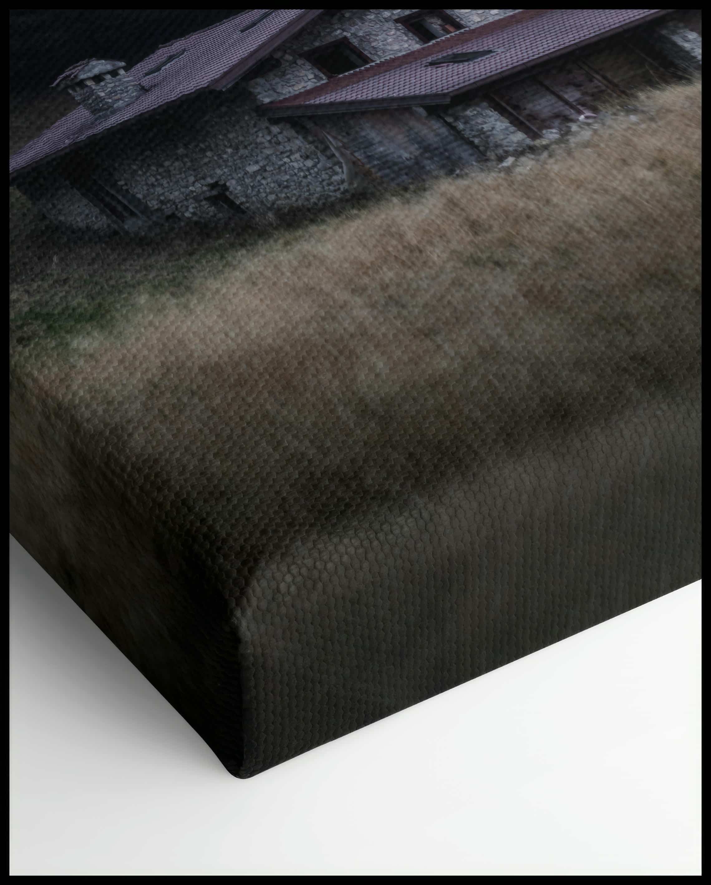 Mountain Hut Cloud Forest Canvas