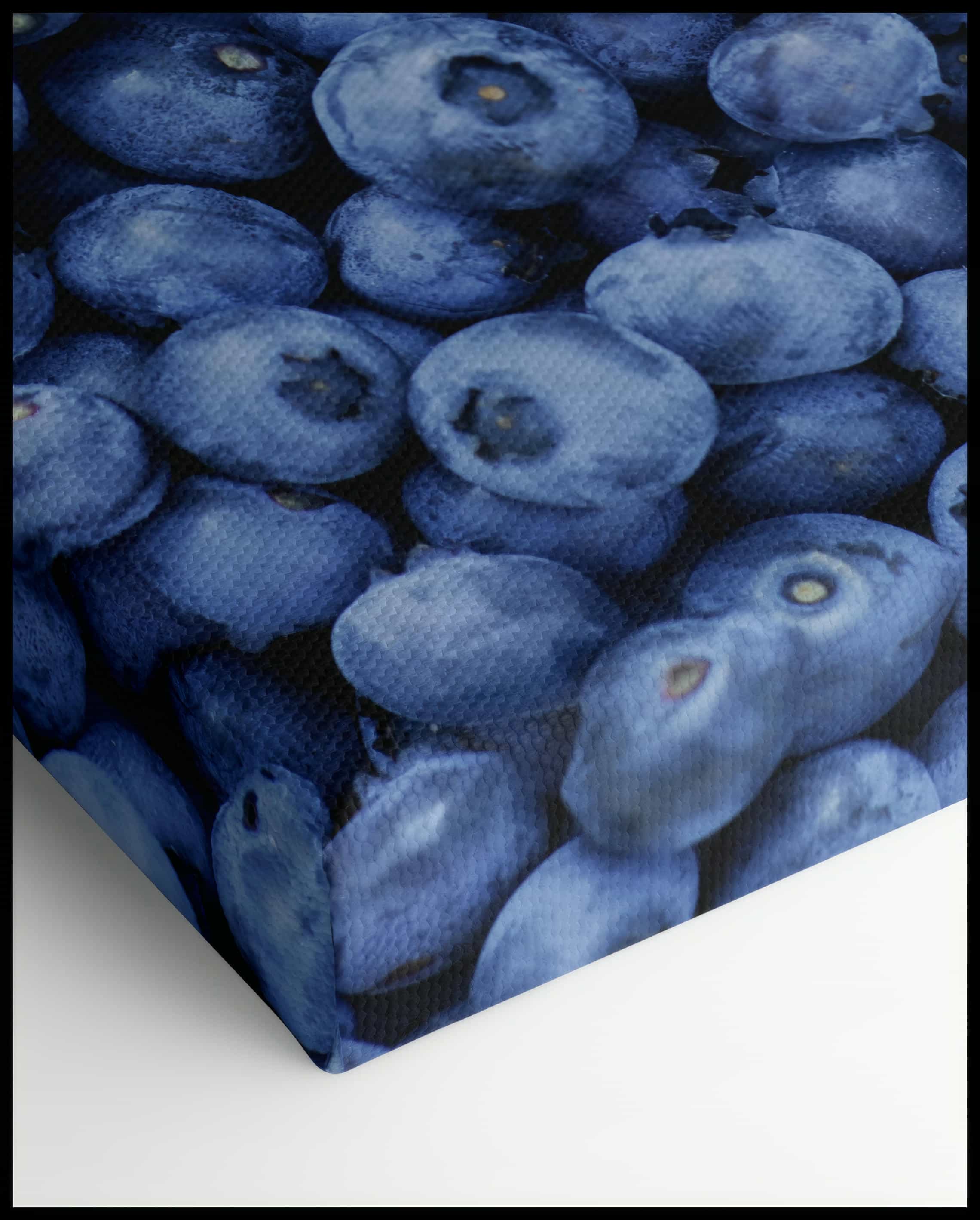 Blaubeeren Leinwand