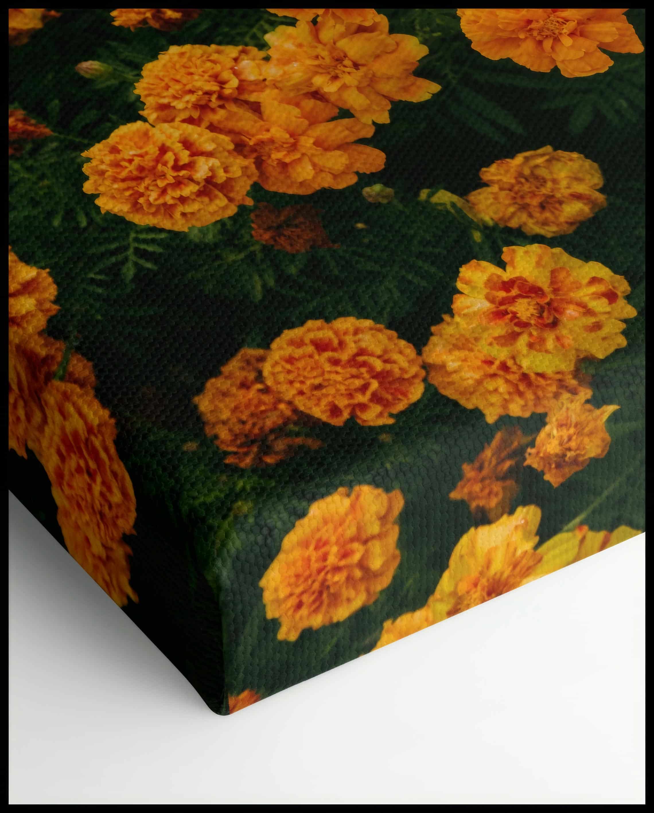 Toile à fleurs