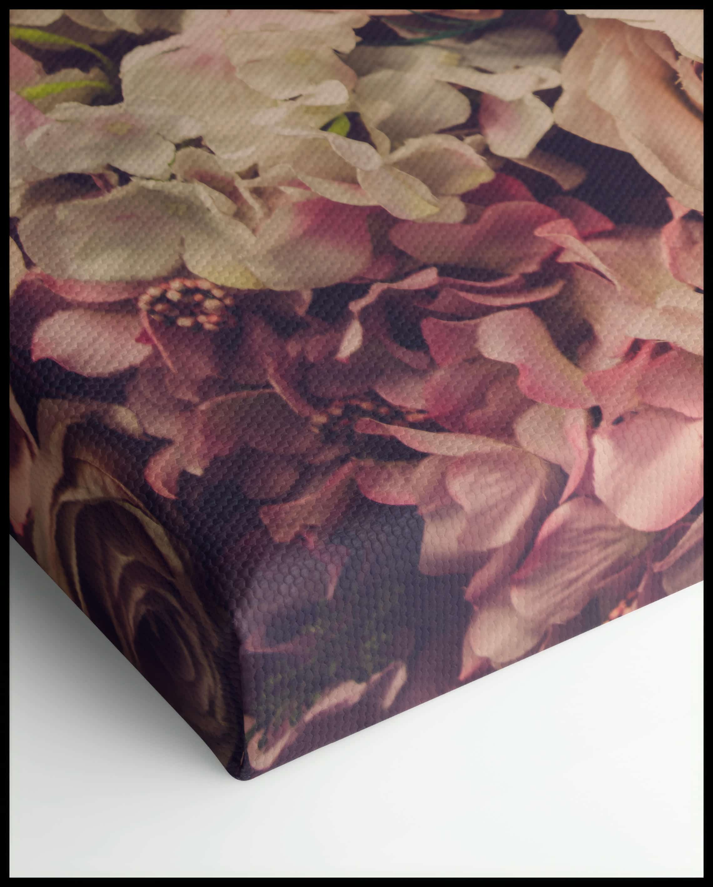 Toile à fleurs