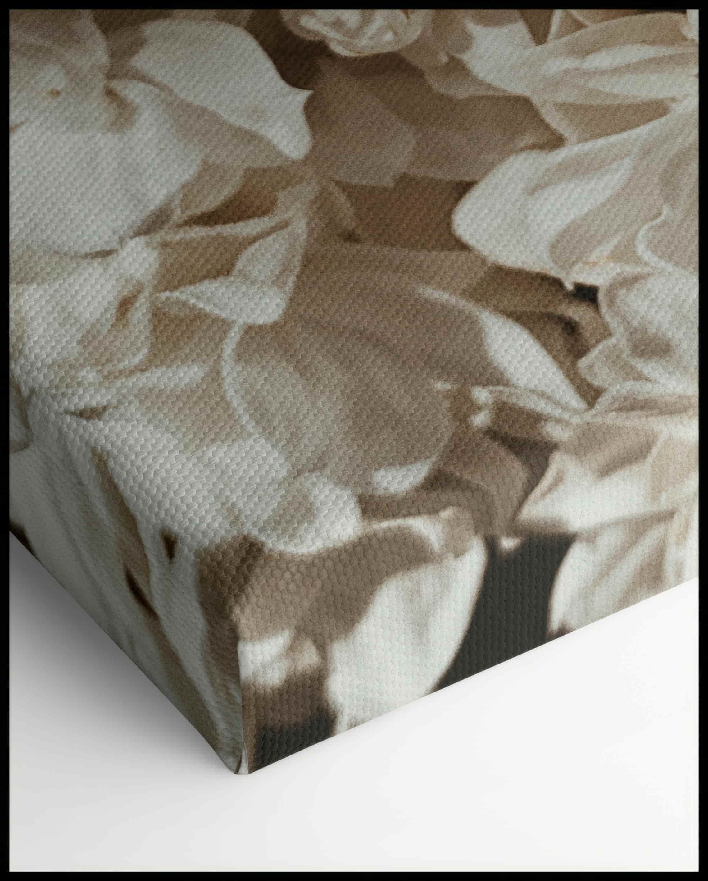 Toile à fleurs