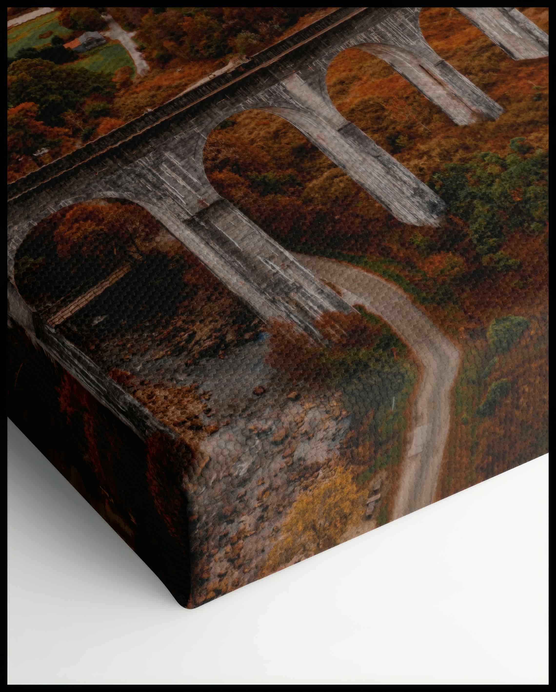 Glenfinnan Viaduct Autumn Canvas
