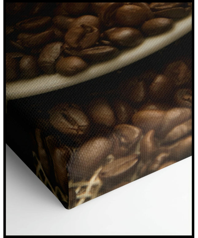 Kaffee Leinwand