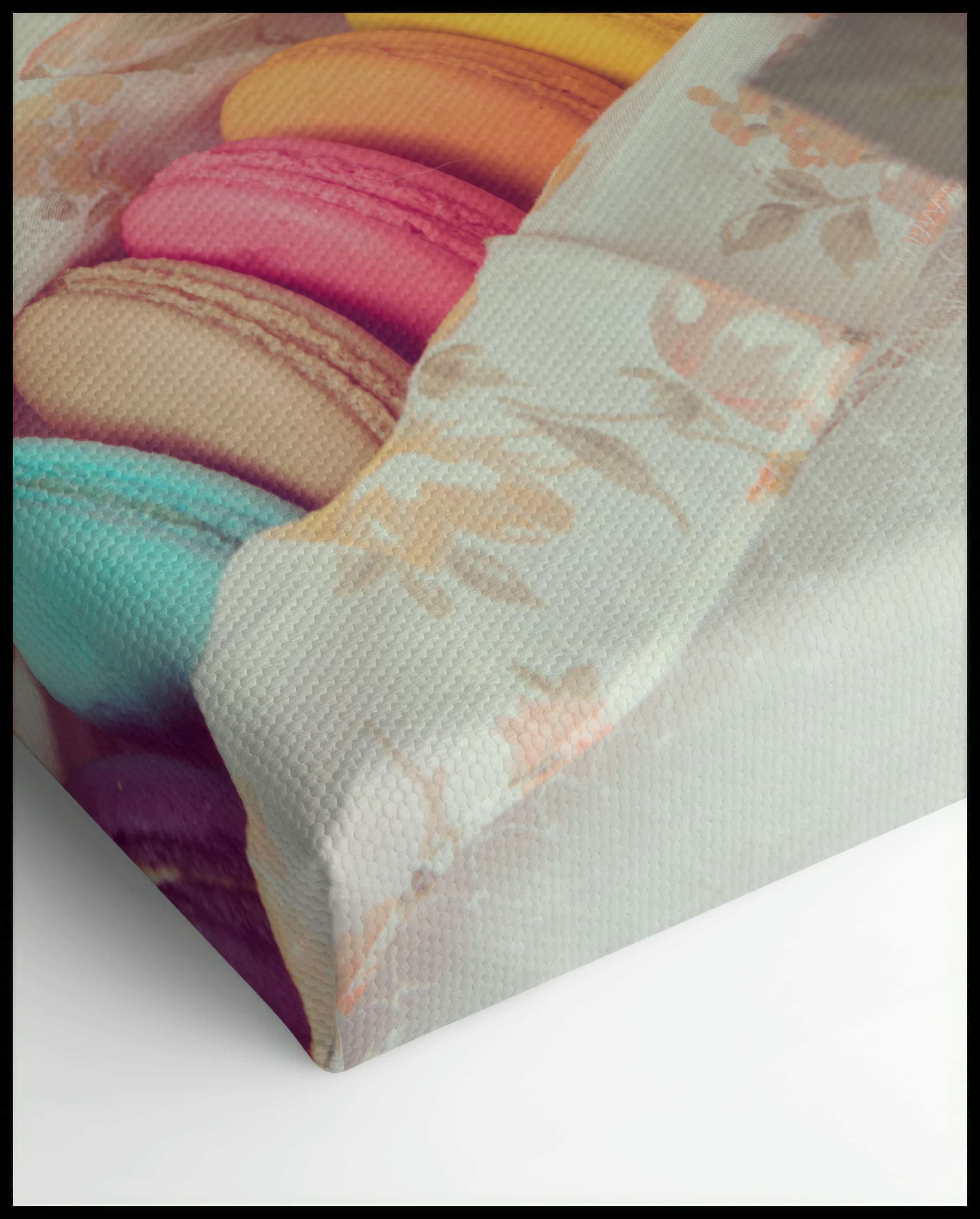 Macarons Leinwand