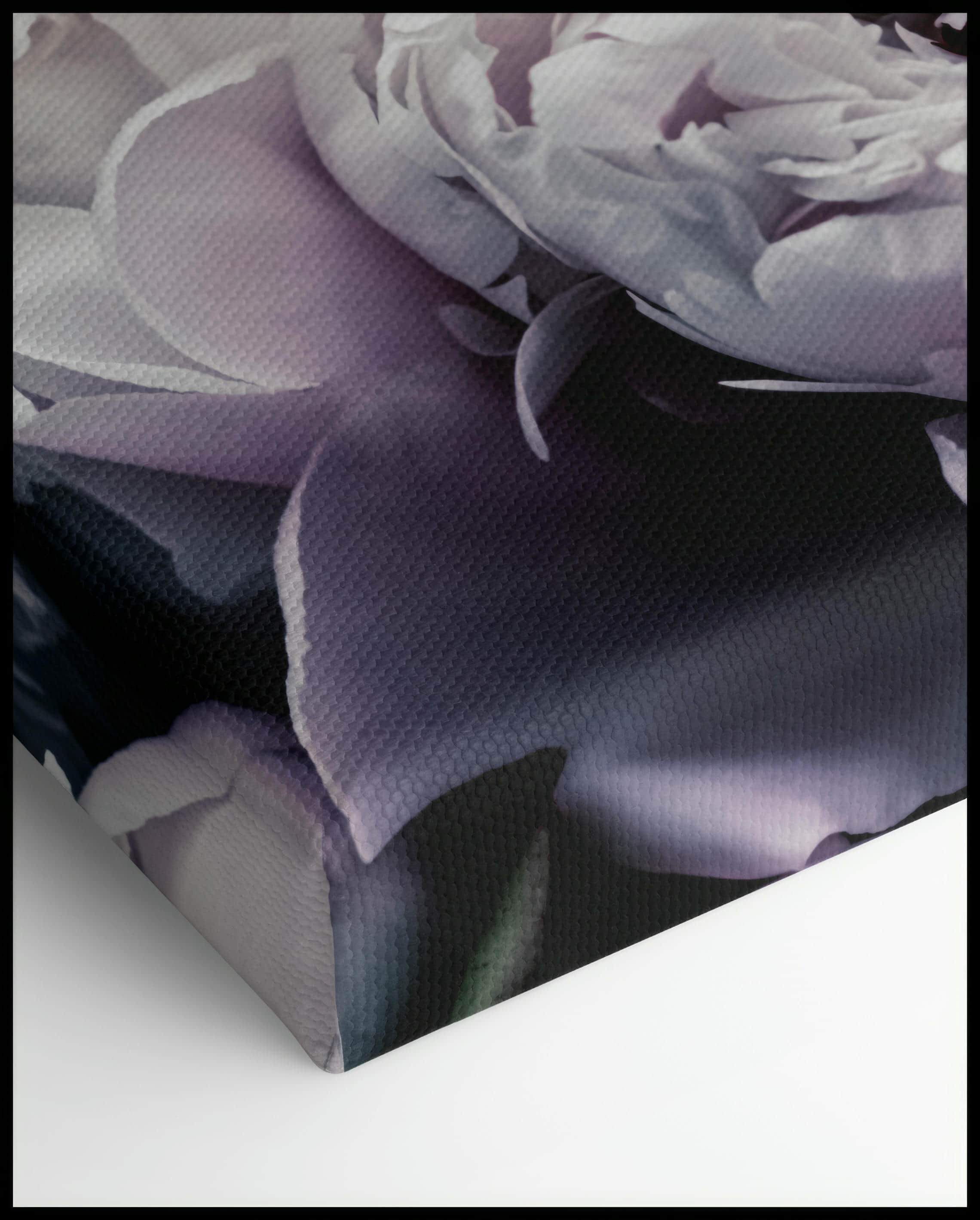 Pink Pastel Flowers Canvas
