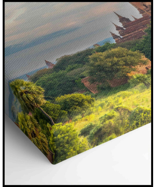 Tempel Leinwand