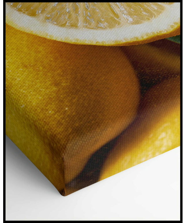 Zitronen Leinwand