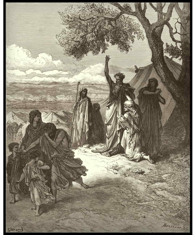 Noah curses ham and canaan