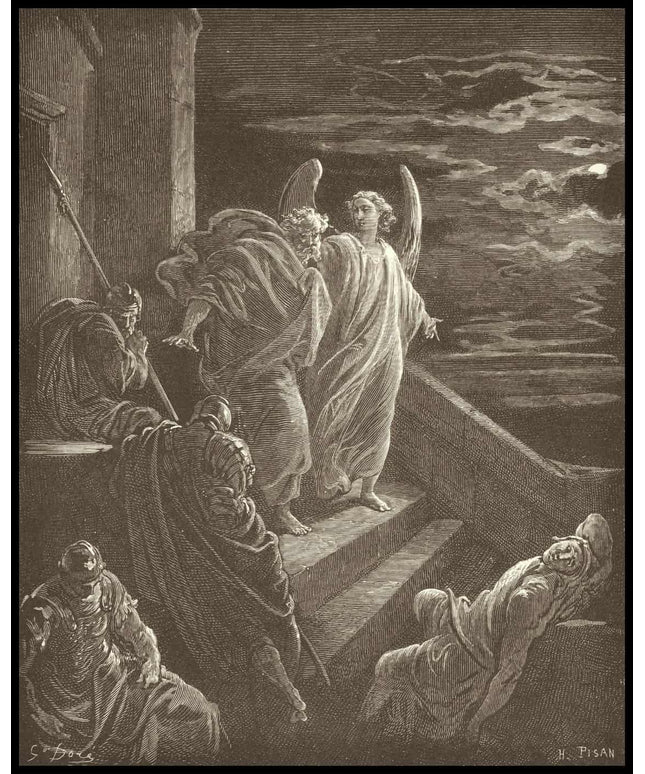 Peter is delivered from prison