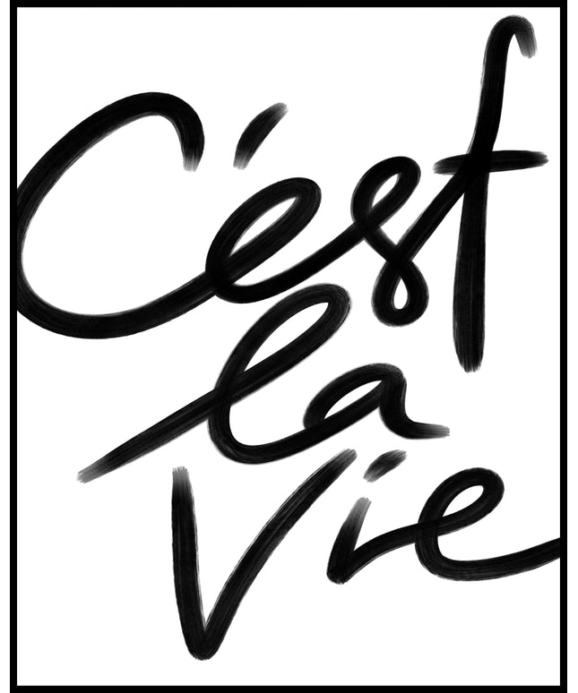 C'est la vie Poster