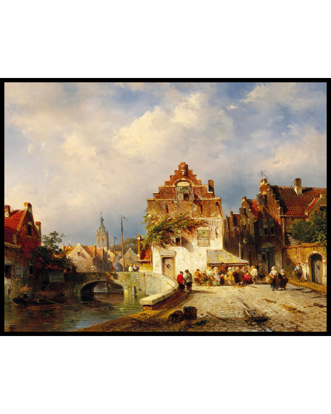 A Village Scene