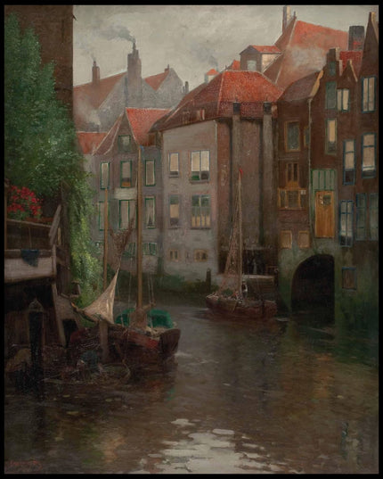 Boote in einer Gracht