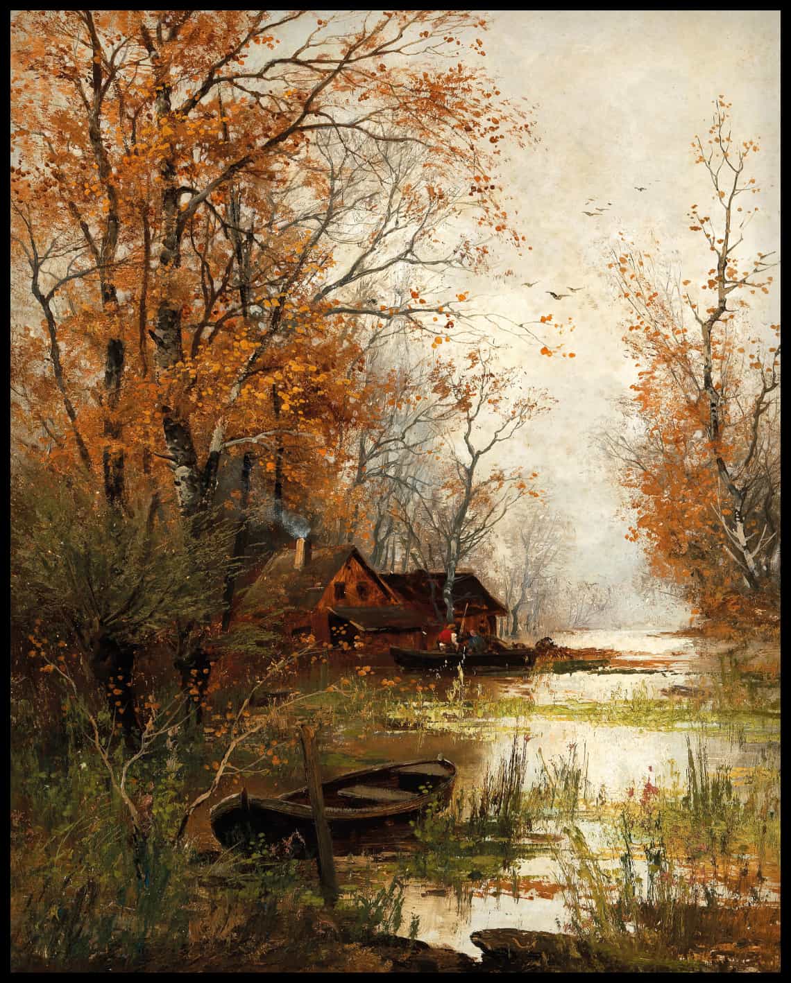 In the forest of Fontainebleau
