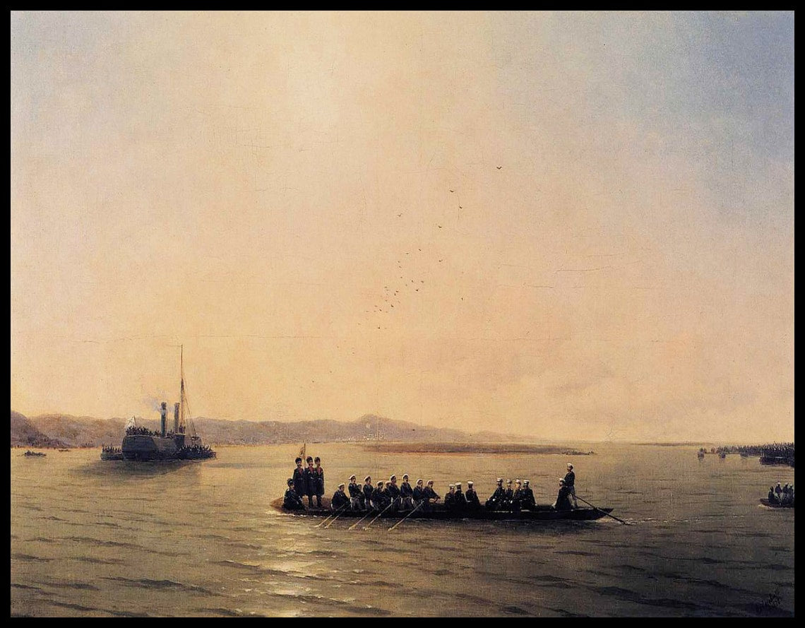 Alexandre II traverse le Danube