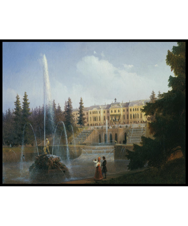 Anblick der großen Kaskade