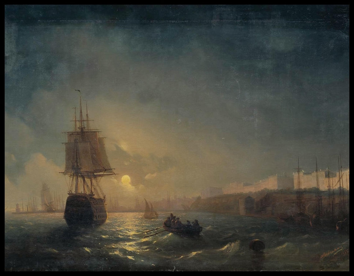 Odessa par une nuit de lune