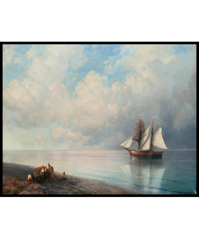 Calm early evening Sea