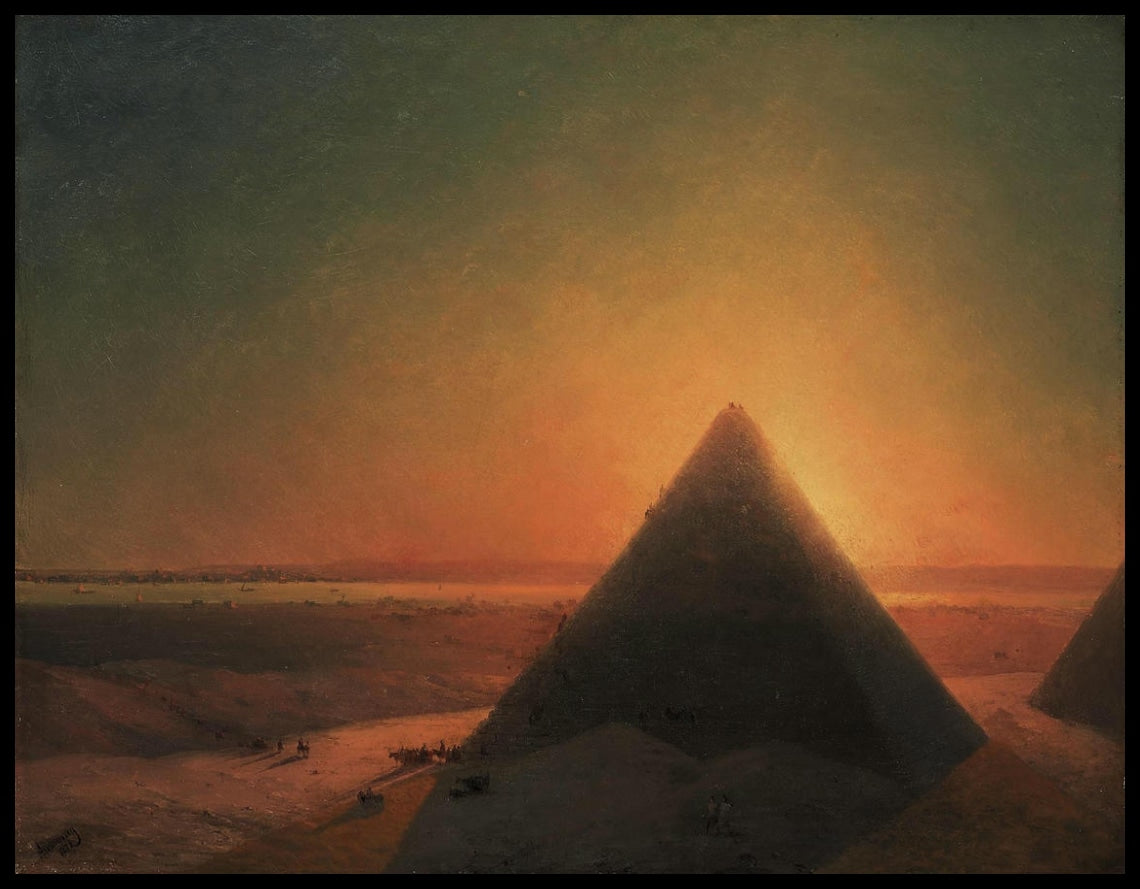 La grande pyramide de Gizeh